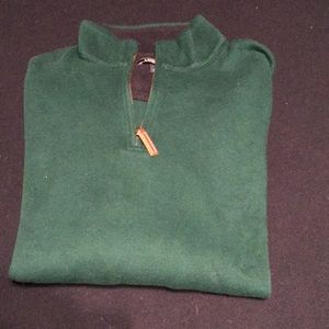 Like new! Lands End quarter zip sweater